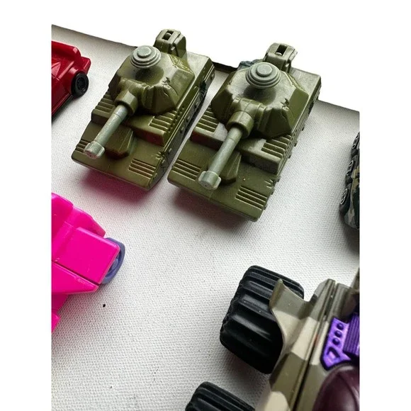 39 Vintage Toy Lot Tonka McDonalds Matchbox Stomper Hot Wheels Marvel 1980-2001